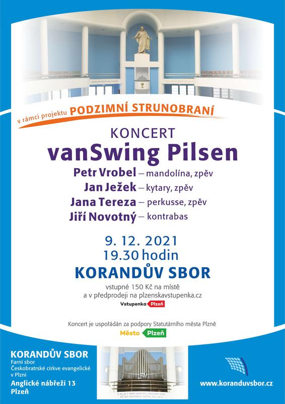 Koncert vanSwingu Pilsen 9. 12. 2021